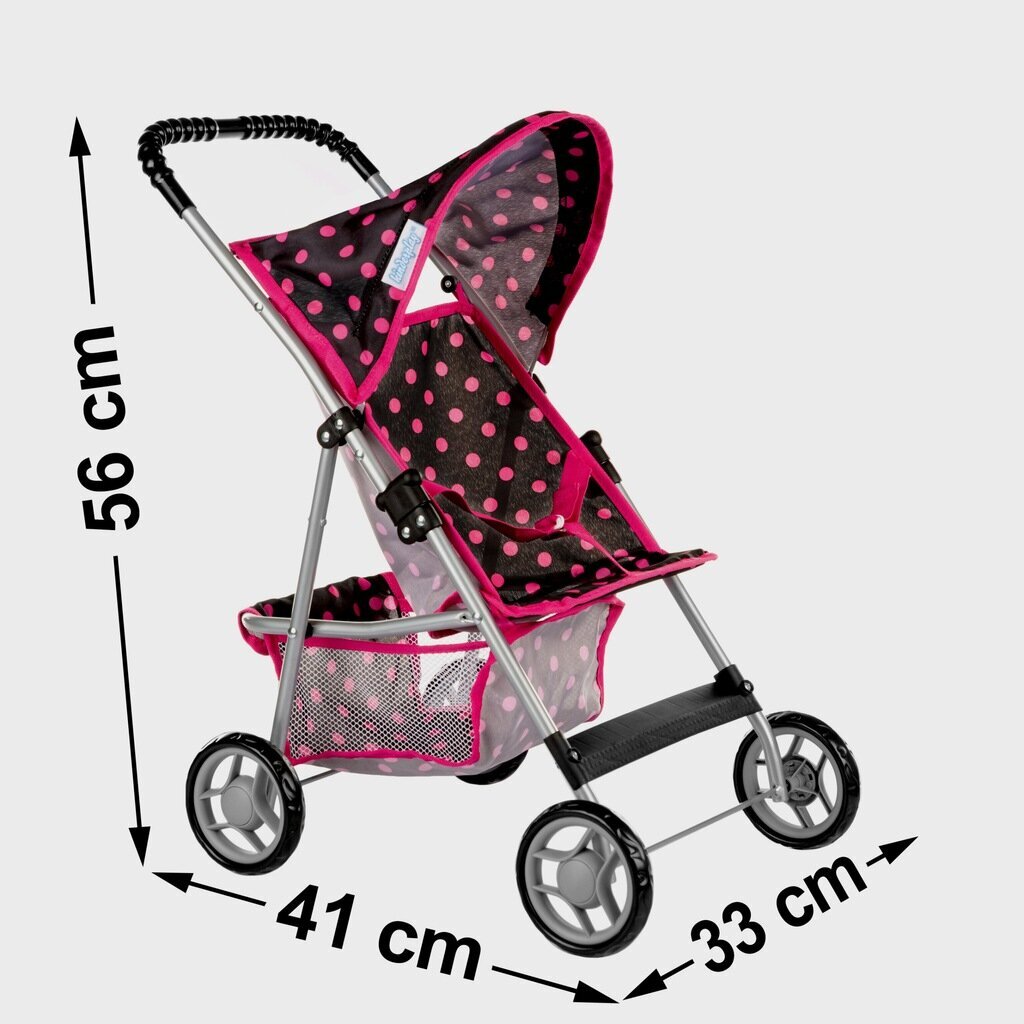 Nukkerattaat Kinderplay KP0280 hinta ja tiedot | Tyttöjen lelut | hobbyhall.fi