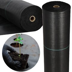 Agrotekstiili Springos AG0037 90g/m2 0,8x50 m, rikkaruohoja vastaan hinta ja tiedot | Springos Piha ja puutarha | hobbyhall.fi