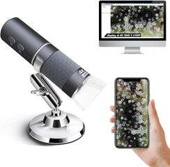 Ninyoon Wireless Digital WIFI -mikroskooppi, 4K, 50 - 1000X hinta ja tiedot | Mikroskoopit ja teleskoopit | hobbyhall.fi