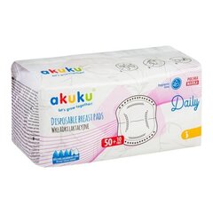 Akuku kertakäyttöiset liivinsuojukset 60 kpl hinta ja tiedot | Akuku Lapset | hobbyhall.fi