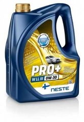 NESTE PRO+ W LL-III 0W-30 4+1L setti hinta ja tiedot | Moottoriöljyt | hobbyhall.fi