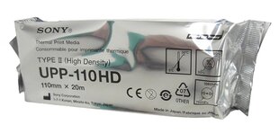 Thermal Black and White Video Graphics tulostuspaperirullat Sony Medical Ultrasound -tulostimille, UPP-110HD A6, 10 rullaa hinta ja tiedot | Tulostustarvikkeet | hobbyhall.fi