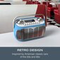 Retro FM/FM-radio Audible Fidelity, 3W, sininen hinta ja tiedot | Radiot | hobbyhall.fi