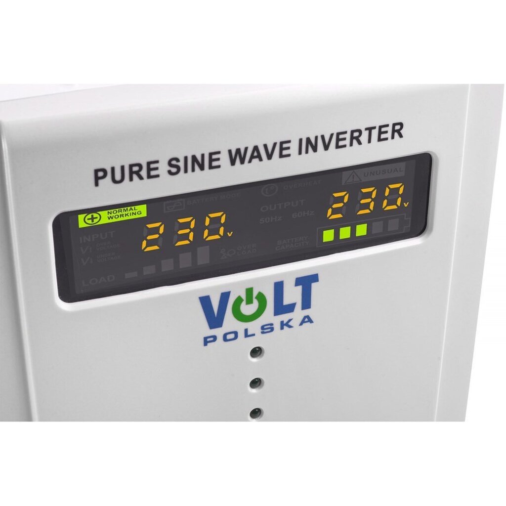 VOLT POLSKA SINUS PRO 2000 E EMERGENCY POWER SUPPLY hinta ja tiedot | UPS-laitteet | hobbyhall.fi