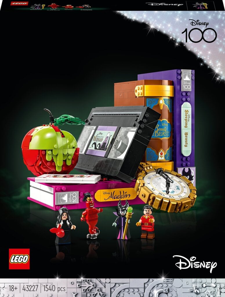 43227 LEGO® Disney Villain Icons hinta ja tiedot | LEGOT ja rakennuslelut | hobbyhall.fi