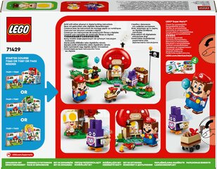 71429 Lego® Super Mario Nabbit Toad's Shop – lisäsetti hinta ja tiedot | LEGOT ja rakennuslelut | hobbyhall.fi