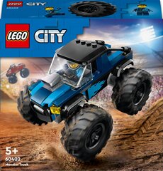 60402 Lego® City Sininen monsteriauto hinta ja tiedot | LEGOT ja rakennuslelut | hobbyhall.fi