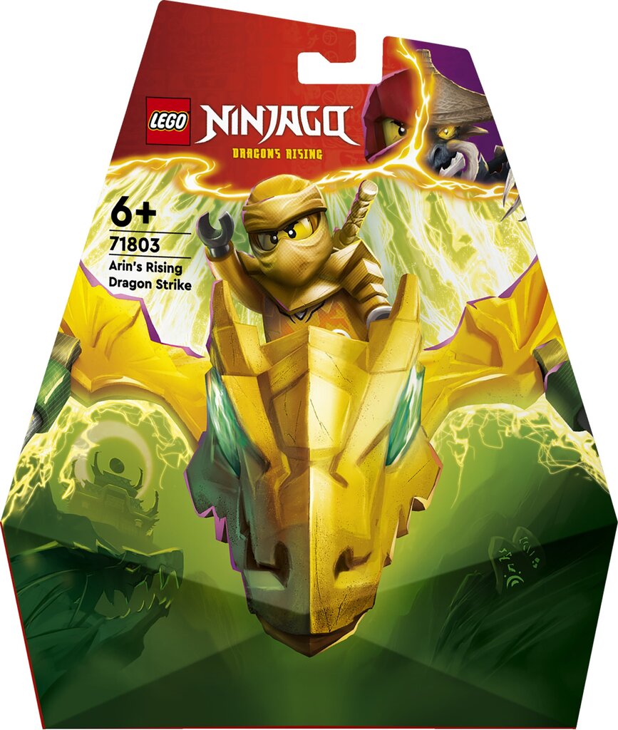 71803 LEGO® Ninjago Arinin lohikäärmehyökkäys hinta ja tiedot | LEGOT ja rakennuslelut | hobbyhall.fi