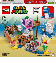 71432 LEGO® Super Mario Dorrie's Shipwreck Adventure - Expansion Set hinta ja tiedot | LEGOT ja rakennuslelut | hobbyhall.fi