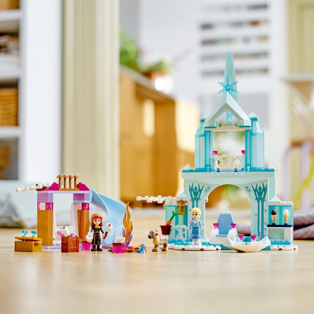 43238 LEGO® Disney Princess Elsan jäälinna hinta ja tiedot | LEGOT ja rakennuslelut | hobbyhall.fi