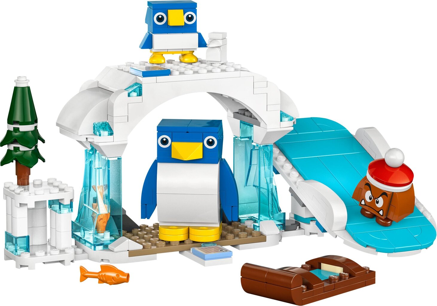 71430 LEGO® Super Mario Penguin-perheen lumiseikkailu ‑laajennussarja hinta ja tiedot | LEGOT ja rakennuslelut | hobbyhall.fi