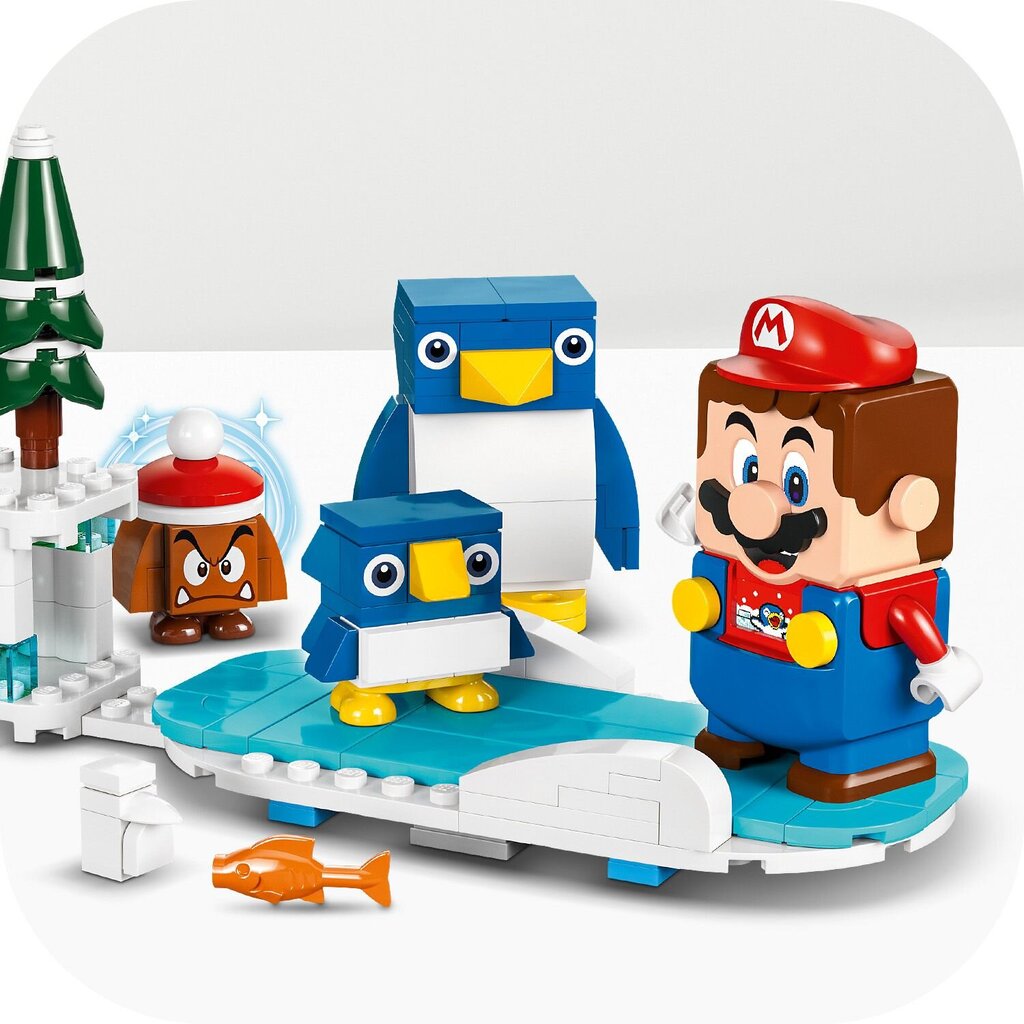 71430 LEGO® Super Mario Penguin-perheen lumiseikkailu ‑laajennussarja hinta ja tiedot | LEGOT ja rakennuslelut | hobbyhall.fi