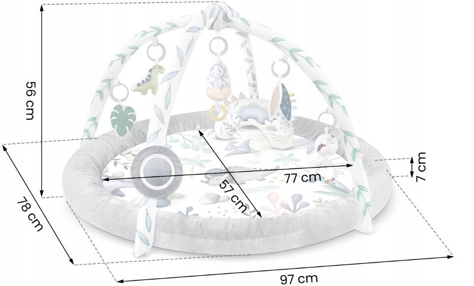 Toimintamatto Nukido Cocoon Nest Playpen hinta ja tiedot | Leikkimatot | hobbyhall.fi