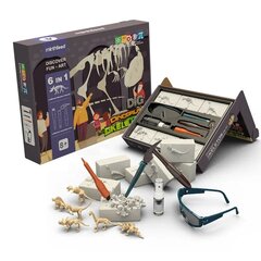Dinosaur 6in1 Scientific Fossil Game Set hinta ja tiedot | Kehittävät lelut | hobbyhall.fi