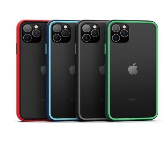 Apple iPhone 11 suojakuori Comma Joy elegant anti-shock Pro - Black hinta ja tiedot | Puhelimen kuoret ja kotelot | hobbyhall.fi