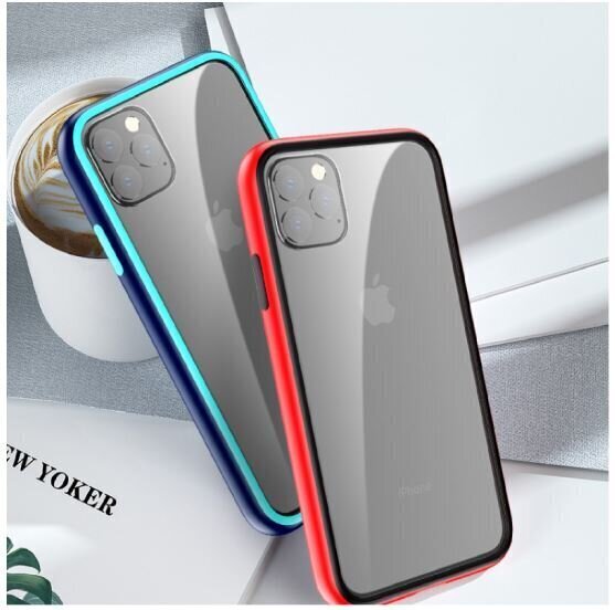 Apple iPhone 11 suojakuori Comma Joy elegant anti-shock Pro - Black hinta ja tiedot | Puhelimen kuoret ja kotelot | hobbyhall.fi