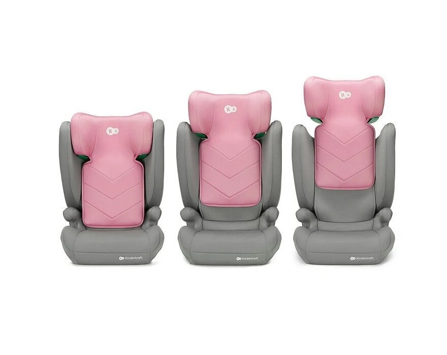 Turvaistuin Kinderkraft I-Spark, 15-36 kg, pink hinta ja tiedot | Turvaistuimet | hobbyhall.fi