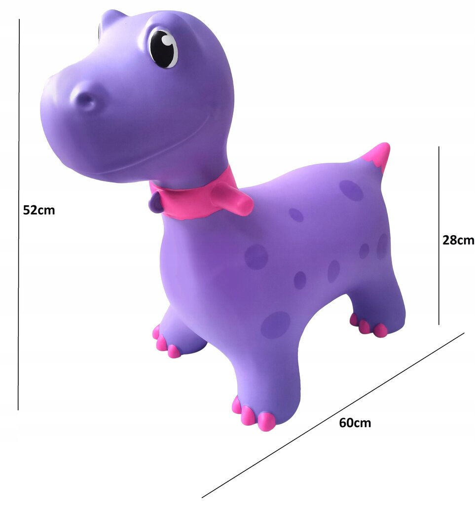 Puhallettava Dino-hyppy-dinosaur-lelu hinta ja tiedot | Vauvan lelut | hobbyhall.fi