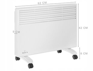 Konvektiolämmitin Mission Air 1500 W hinta ja tiedot | Lämmittimet | hobbyhall.fi