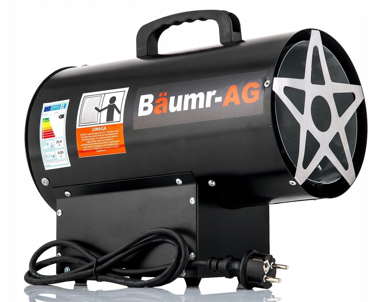 Kaasulämmitin Baumr-Ag 25 kW hinta ja tiedot | Lämmittimet | hobbyhall.fi