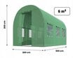 Kasvihuone Plonos, 6 m², 300 x 200 cm, vihreä hinta ja tiedot | Kasvihuoneet | hobbyhall.fi