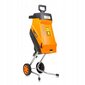 Sähkökäyttöinen silppuri GARDENX GY6203 2500W hinta ja tiedot | Oksasilppurit, lehtipuhaltimet | hobbyhall.fi