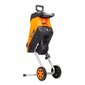 Sähkökäyttöinen silppuri GARDENX GY6203 2500W hinta ja tiedot | Oksasilppurit, lehtipuhaltimet | hobbyhall.fi