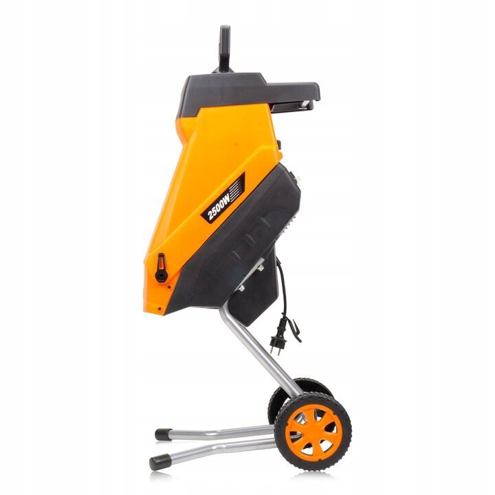 Sähkökäyttöinen silppuri GARDENX GY6203 2500W hinta ja tiedot | Oksasilppurit, lehtipuhaltimet | hobbyhall.fi