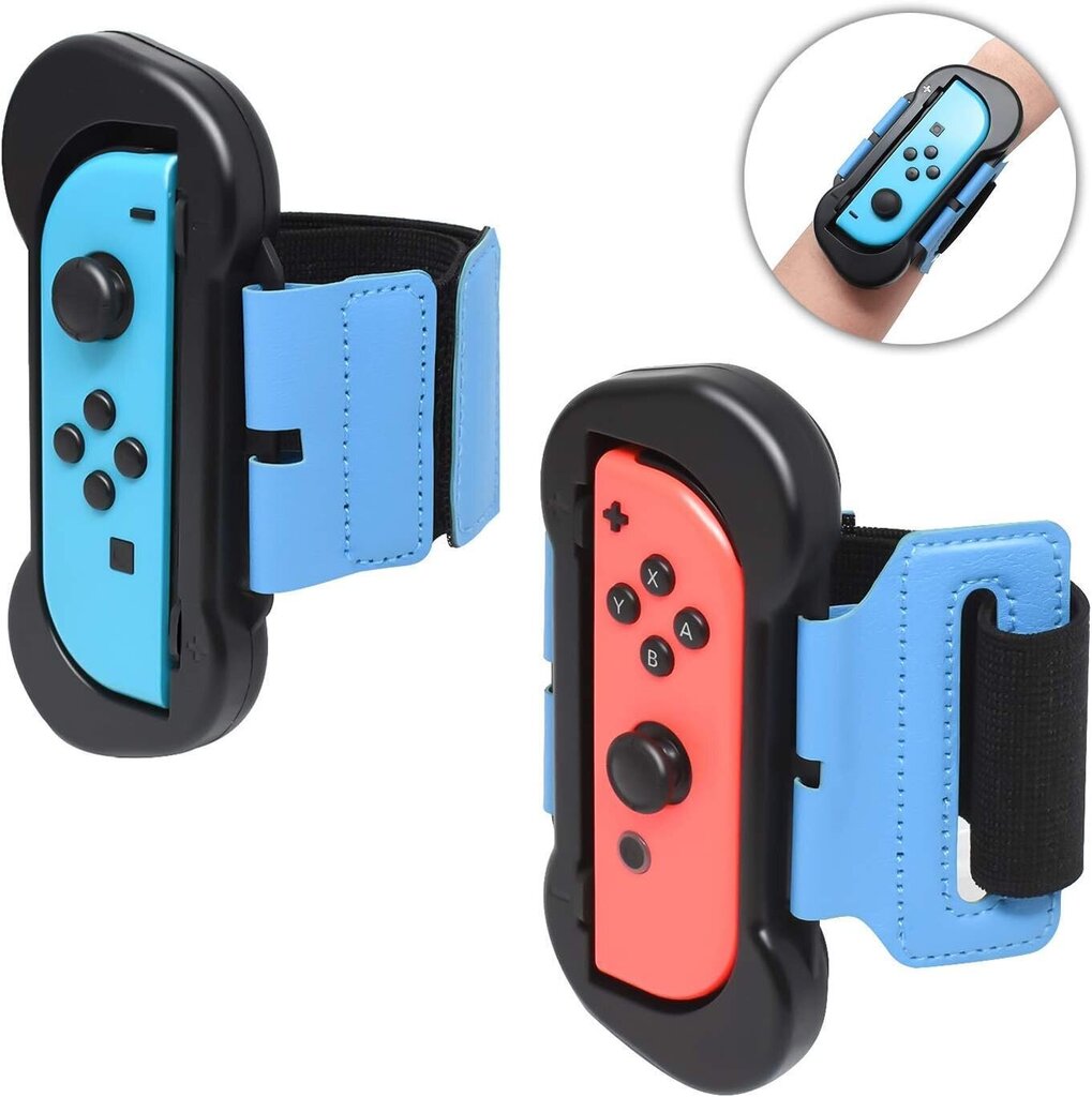 FYOUNG Rannekkeet Just Dance Pack of 2 yhteensopiva Nintendo Switch/Switch OLED kanssa - musta hinta ja tiedot | Pelikonsolitarvikkeet | hobbyhall.fi