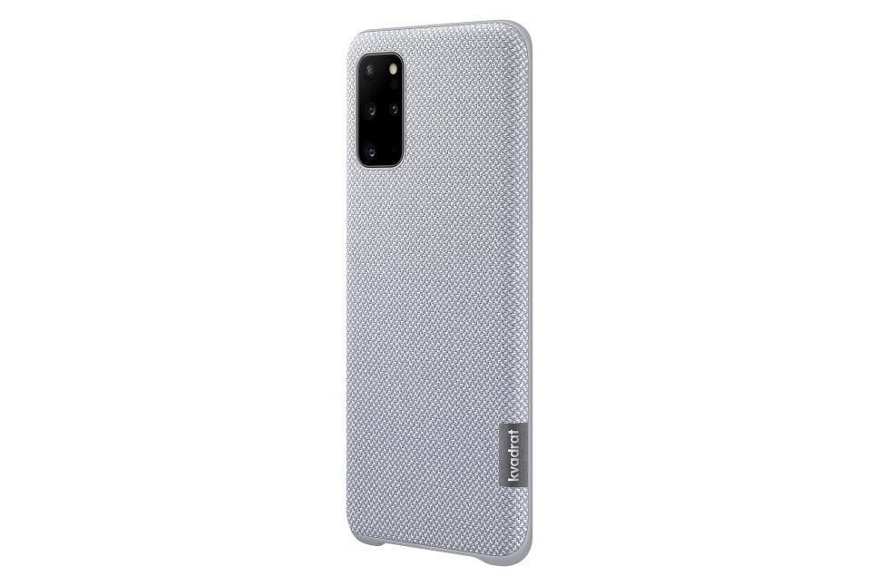 Samsung Kvadrat kotelo Samsung Galaxy S20+:lle, harmaa hinta ja tiedot | Puhelimen kuoret ja kotelot | hobbyhall.fi