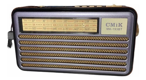 Radiovastaanotin CMIK MK-193BT hinta ja tiedot | Kelloradiot ja herätyskellot | hobbyhall.fi