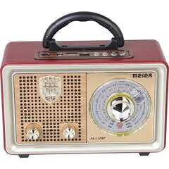 RADIOVASTAANOTIN MEIER M-110BT hinta ja tiedot | Kelloradiot ja herätyskellot | hobbyhall.fi