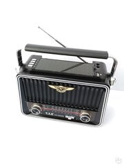 RADIOVASTAANOTIN AURINKOPANEELILLA VXR VX-345US hinta ja tiedot | AEG Ääni- ja videolaitteet | hobbyhall.fi