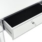 vidaXL Peilikoristeltu konsolipöytä MDF ja lasi 106,5x38x76,5 cm hinta ja tiedot | Sohvapöydät | hobbyhall.fi