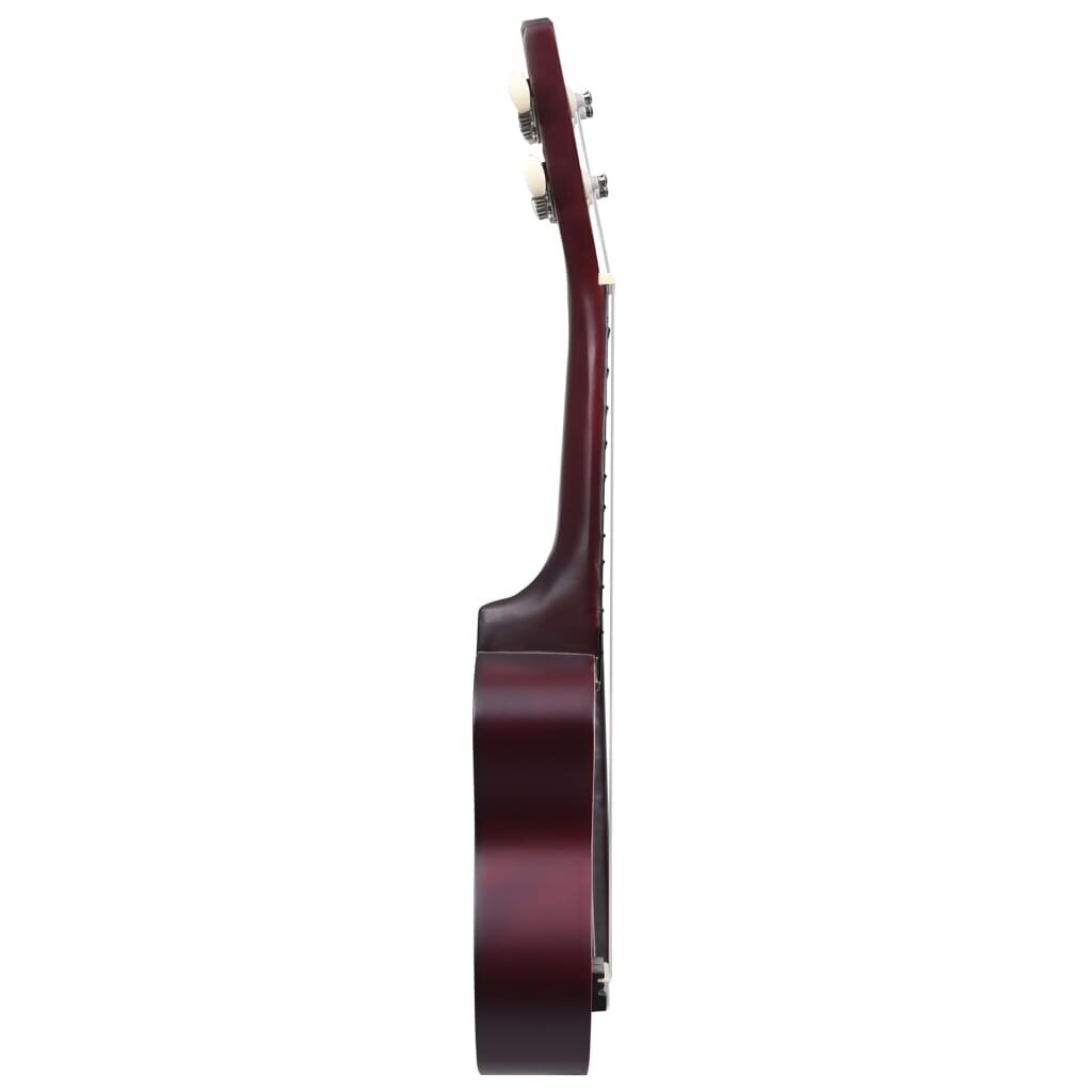 vidaXL Sopraano ukulelesarja laukulla lapsille vaalea puu 21" hinta ja tiedot | Kitarat | hobbyhall.fi