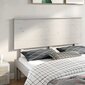 vidaXL Sängynpääty valkoinen 154x6x82,5 cm täysi mänty hinta ja tiedot | Sängyt | hobbyhall.fi