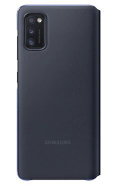 Samsung Galaxy A41 S View Wallet Cover -lompakkokotelo, musta hinta ja tiedot | Puhelimen kuoret ja kotelot | hobbyhall.fi