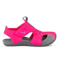 Nike Sunray Protect 2 sandaalit tytöille, neon pinkki-harmaa, hyper pinkki / fuksia hinta ja tiedot | Lasten sandaalit | hobbyhall.fi