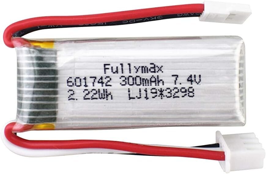 7.4V 300mAh nopea litiumakku WLToys, 2 kpl hinta ja tiedot | Paristot | hobbyhall.fi