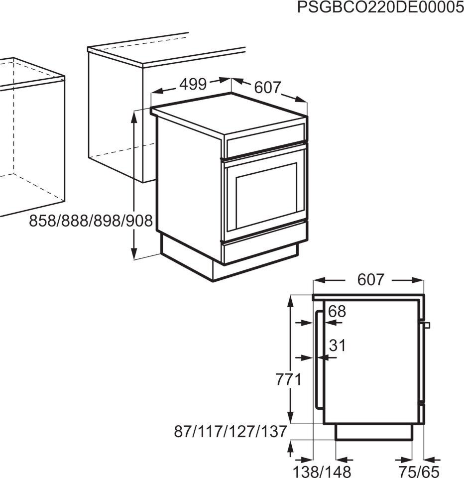 Electrolux LKR540401 hinta ja tiedot | Sähköliedet | hobbyhall.fi