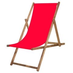 Kokoontaittuva tuoli, punainen/ruskea hinta ja tiedot | Puutarhatuolit | hobbyhall.fi