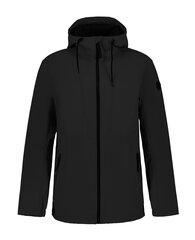 Icepeak softshell-takki miehille ADRIAT, musta hinta ja tiedot | Miesten ulkoilutakit | hobbyhall.fi