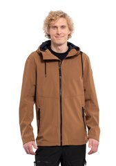 Icepeak softshell-takki miehille ADRIAT, konjakin ruskea hinta ja tiedot | Miesten ulkoilutakit | hobbyhall.fi