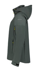 Icepeak softshell-takki miehille BARMSTEDT, harmaa hinta ja tiedot | Miesten ulkoilutakit | hobbyhall.fi