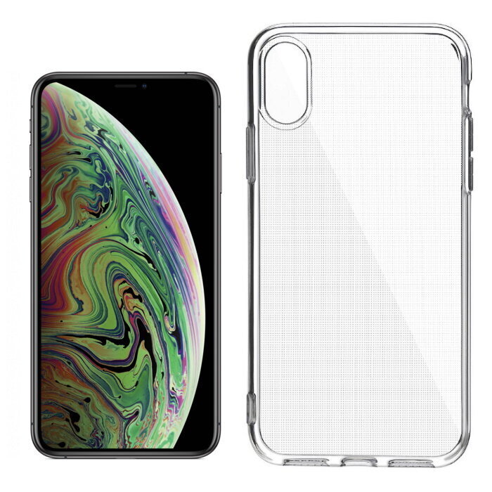 TakeMe "Clear" series Transparent 2mm thin back cover case for Apple iPhone Xs Max hinta ja tiedot | Puhelimen kuoret ja kotelot | hobbyhall.fi