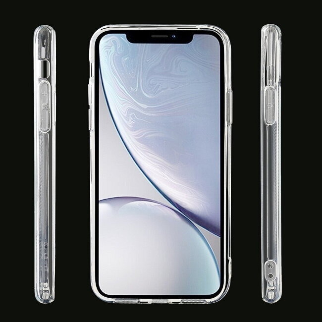 TakeMe "Clear" series Transparent 2mm thin back cover case for Apple iPhone Xs Max hinta ja tiedot | Puhelimen kuoret ja kotelot | hobbyhall.fi