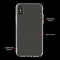 TakeMe "Clear" series Transparent 2mm thin back cover case for Apple iPhone Xs Max hinta ja tiedot | Puhelimen kuoret ja kotelot | hobbyhall.fi