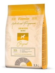 Fitmin Senior Mini iäkkäille koirille, 2,5 kg hinta ja tiedot | FITMIN Koirat | hobbyhall.fi
