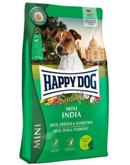 Happy Dog Sensible Mini India pienille ja keskikokoisille koirille hernettä, riisiä ja kurkumaa, 4 kg hinta ja tiedot | Happy Dog Koirat | hobbyhall.fi