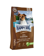 Happy Dog Sensible Mini Canada pienirotuisille koirille lohta, kaniinia ja lammasta, 4 kg hinta ja tiedot | Happy Dog Lemmikit | hobbyhall.fi